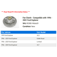 thumbnail image 2 of Fan Clutch - Compatible with 1996 - 2001 Ford Explorer 1997 1998 1999 2000, 2 of 2