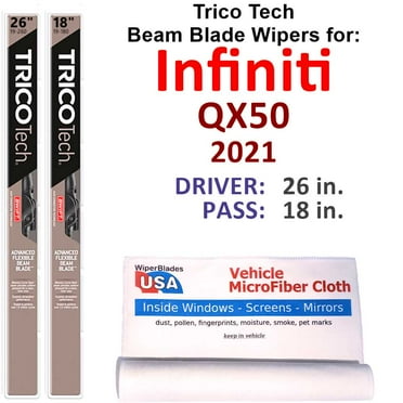 2021 Infiniti QX50 Beam Blade Wipers (Set of 2)
