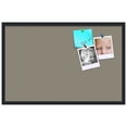thumbnail image 2 of PinPix 34x22 Custom Cork Bulletin Board Pewter Poster Board Has a Fabric Style Canvas Finish, Framed in Pewter, by ArtToFrames (PinPix-1812), 2 of 5