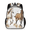 Beige, variant on Cute Cartoon Sea Turtle Backpack, Lightweight Casual Daypack with Chest Strap & Water Bottle Pockets, Ocean Turtle Shell Sports Travel Bag for Work