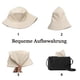 thumbnail image 4 of Sombrero para el sol de playa al aire libre, sombrero de pescador de verano., 4 of 6