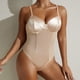 thumbnail image 5 of Gibobby Conjunto Lencería Tanga Y Bralette Lencería Sexy para Mujer Baby Doll Mujer Sexy Color Negro Mono Sensual y Elegante Fina Lenceria para Dama(Beige, X-CH), 5 of 5