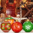 thumbnail image 1 of Outdoor Christmas Decorations Yard Extra Large Inflatable Decorated Ball Inflatable BalloonsAH013, 1 of 7