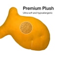 thumbnail image 4 of Peluche Snack Plushies, galleta de pescado con queso cheddar, 25 cm, niños y adultos, 4 of 8