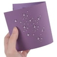 thumbnail image 5 of 5 Pack Purple Sanding Sheets 1000 Grit 9" x 3.7" Aluminum Oxide Sandpapers Wet Dry Polish, 5 of 5