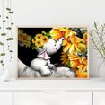 thumbnail image 1 of Cuadros Decorativos 5D Taladro Redondo Completo Dibujo Imagen Girasol Elefante Diamante Pintura Ornamento Ndcxsfigh Nuevos Originales, 1 of 8