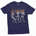 thumbnail image 5 of Funny Dancing Skeletons Shirt Halloween Joke Shirt Humorous Gifts Halloween Skeleton Shirts (X-Large Grey), 5 of 7