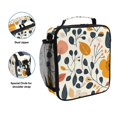 thumbnail image 2 of Haosy Hand Drawn Flower Leaf Reusable Lunch Box Men/Women Insulated Lunch Bag for School Picnic Travel, 2 of 6