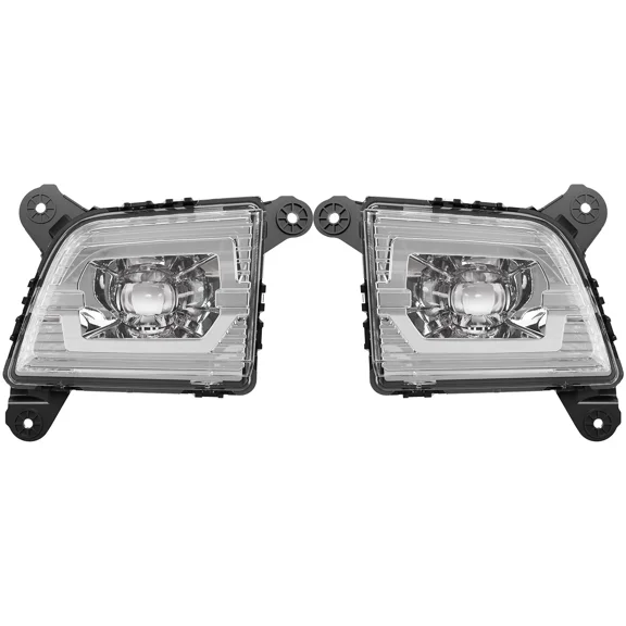 Fit For 2019-2022 Chevy Silverado 1500 Generation LED Fog Lights Lamp Clear New