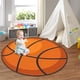 thumbnail image 1 of Alfombra de baloncesto 80*80, alfombras suaves para dormitorios, decoración antideslizante, 1 of 6