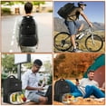 thumbnail image 4 of MATEIN Lunch Backpack for Men, 17 Inch Insulated Cooler Backpack Lunch Box Backpack with USB Charging Port, Water Resistant Computer Daypack College Laptop Backpack for Travel Pic, 4 of 9