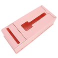 thumbnail image 1 of Pink Wall Mounted Plastic Bag Dispenser for Kitchen Garbage Trash Bags, 1 of 5