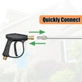 4000PSI Pressure Washer Gun Aluminum Gun Head + 41cm Rod + 7 Colors ...