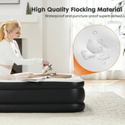 CONCETTA 18 in Twin Air Mattress with Built in Pump, 600LBS Weight Capacity for Camping, Home, Guests