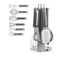 thumbnail image 2 of 7-Piece Kitchen Utensil Set with Storage Rack | Stainless Steel Grater, Egg Whisk, Bottle Opener & Strainer | Multifunctional Cooking Tools for Easy Food Prep, 2 of 2