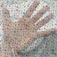 thumbnail image 3 of ABC Tulle Curtains with Rod Pocket, Colorful Alphabet Abc Bubble Letters Doodle Style Fun Design, Sheer Drape for Wedding Party 2 Panels, 7 Sizes, Multicolor, by Ambesonne, 3 of 3
