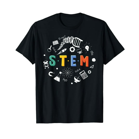 STEM Science Technology Engineering Math School Teacher Kids T-Shirt