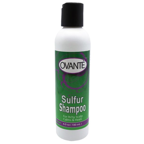 Sulfur Shampoo by Ovante, Alleviate Symptoms Of Tinea Versicolor, Scalp