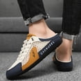 thumbnail image 6 of CHICVOMEY Slip On Mule Sneakers for Men - Breathable Mesh Casual Sneakers with Cushioned Sole - Lightweight Walking Sneakers for Daily Wear, 6 of 9