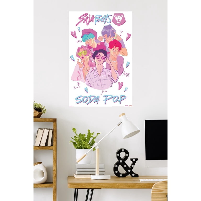 Netflix KPop Demon Hunters (2025) - Saja Boys Soda Pop Wall Poster