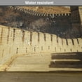 thumbnail image 6 of Ambesonne China Place Mats Set of 4, Stones Mountain, Standard Size, Sepia, 6 of 6