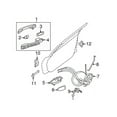 thumbnail image 3 of New Genuine Nissan Handle Assy - Front Door Outside, Lh OE 80607JA51A, 3 of 10
