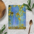 thumbnail image 4 of DesignSkinz Blue Metal with Gold Rust Full-Body Skin Decal Wrap Cover for iPad 7th Gen 10.2”(A2197/A2200), 4 of 4