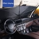 thumbnail image 1 of Summer Sun Protection Heat Insulation Cloth for Car Front Shading Car Windshield Sunshade Umbrella Type Sun Shade for Car WindowBendable B He Qiyong unisex, 1 of 1