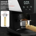 thumbnail image 4 of Automatic Burr Mill Electric Coffee Grinder With 30 Gears For Espresso American Coffee Pour Over Visual Bean Storage ,Sturdy and Durable, 4 of 7