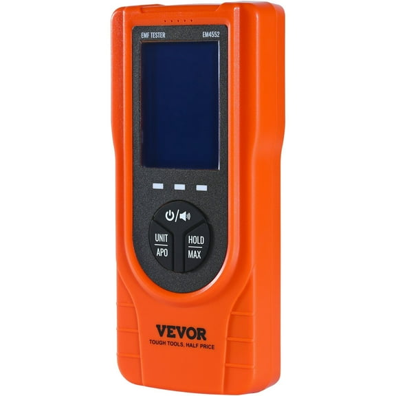 3-in-1 EMF Meter, 5Hz to 3.5GHz, Rechargeable Digital Electromagnetic Field Radiation Detector for Home Inspection, Outdoor & Paranormal Ghost Hunting, LCD Display (EF/MF/RF)