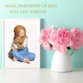thumbnail image 4 of Estatuas y Figuras con la Frase " A Mi Perro", Regalos de Recuerdo de Amistad con Ángeles de Perro, Figuras Esculpidas y Pintadas A Mano para Amantes de los Perros, 4 of 6
