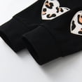 thumbnail image 6 of Baby Girl Clothes Long Sleeve Leopard Print Tops + Pants + Headband Outfit Set 0-3 Months, 6 of 6