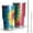 Colorful Tie Dye, variant on 30oz Blue Purple Tie Dye Pattern Tumblers Stainless Steel Tumbler with Lid and Straw,Vacuum Insulated Double Wall Travel Tumbler Cups Mug with Cleaning Brush for Coffee,Tea