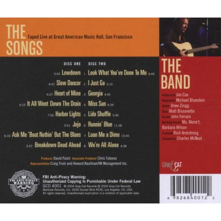 洋楽 Boz Scaggs Greatest Hits Live CD Amazon.com: Greatest Hits Live[DVD] : Boz Scaggs: Movies & TV