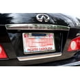 thumbnail image 2 of LFPartS Stainless Steel Polished Mirror License Plate Frame N (Thin Reflective Blue Line), 2 of 3