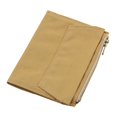thumbnail image 2 of Bolsa de lona con cremallera de repuesto para viajeros, paquete de bolsillo con 2 bandas elásticas, accesorios TN, bolsa de almacenamiento con tarjetero de papel (tamaño pasaporte amarillo), 2 of 5