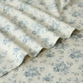 thumbnail image 3 of Lush Decor Rose Garden 4-Piece Cotton Bed Sheet Set, Blue Floral, Floral, Full, 3 of 8