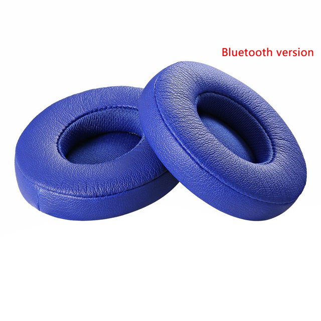 Almohadillas de espuma viscoelástica de cuero con proteína de Repuesto para Beats Solo 2/3, Almohadillas para Auriculares tipo Bluetooth 1 par Advancent EL2061-03B