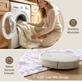 thumbnail image 5 of ODIKA Classroom Smiling Feline Pastel Arc Interlocking Video Purple Foldable Easy Care for Master Suite, California King, Under Bed, 5 of 7