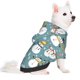 thumbnail image 2 of Fotbe Snowflake Scarf Snowman Sudadera con Estampado para Perros Pequeños – Suéter con Capucha para Mascotas, Tela Suave de Forro Polar con Bolsillo-X-Large, 2 of 7
