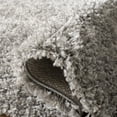 thumbnail image 5 of SAFAVIEH Pro Lux Emmeline Geometric Shag Runner Rug, Grey/Cream, 2'6" x 10', 5 of 7