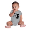 thumbnail image 5 of My Big Brother is a Dog Pet Lover Romper Boys or Girls Infant Baby Brisco Brands 12M, 5 of 6