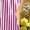 Hot Pink, variant on Women's Beach Dress Striped Halter V-Neck Maxi Sundress Tunic Open Back Vacation Summer Dress Wine S