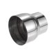 thumbnail image 1 of Adaptador de tubo de escape Reductor de conector, 3" ID - 4" OD Adaptador de escape Universal para camioneta de auto Camioneta Acero inoxidable duradero Tono plateado, 1 of 7