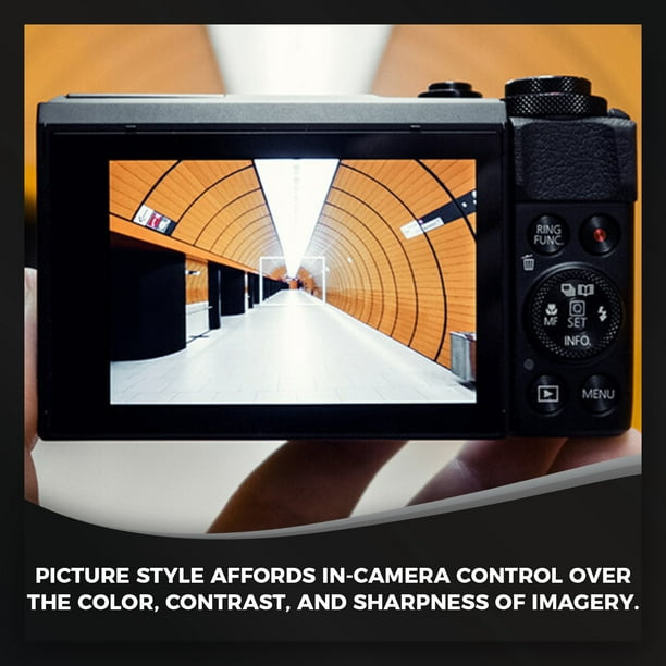 Canon PowerShot G7 X Mark II Digital Camera, 20.1MP, Full HD Video