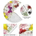 thumbnail image 2 of Vintage Butterfly Tree Skirt Autumn Christmas Tree Skirt for Holiday Party Home Decoration 36 Inch, 2 of 6