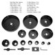 thumbnail image 4 of Juego De Sierras Perforadoras, Kit De Sierras Perforadoras, Brocas Para Sierras Perforadoras Sierras Perforadoras 17 Piezas Para Tableros De Madera Tableros De PVC ANGGREK Otros, 4 of 8