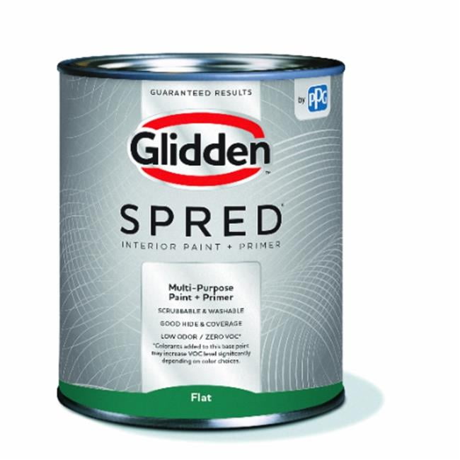 PPG Glidden GLSIN10MB04 Spred Interior Latex Flat Midtone Base Paint