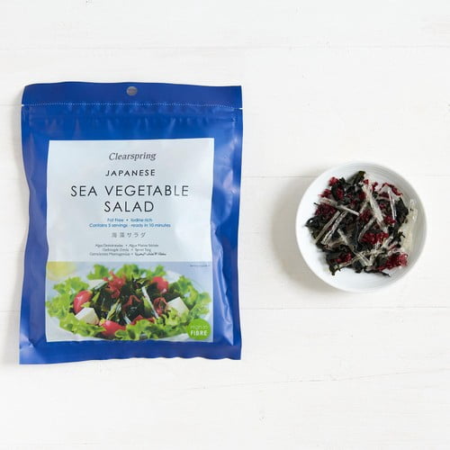 Clearspring Sea Vegetable Salad 25g, British Import (Pack of 2)