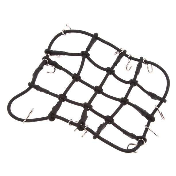 Red Elástica Rack con para 1/8 1/10 RC Rock Crawler Car Sunnimix Negro